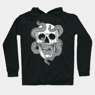 Octopus Tentacles Skull Hoodie